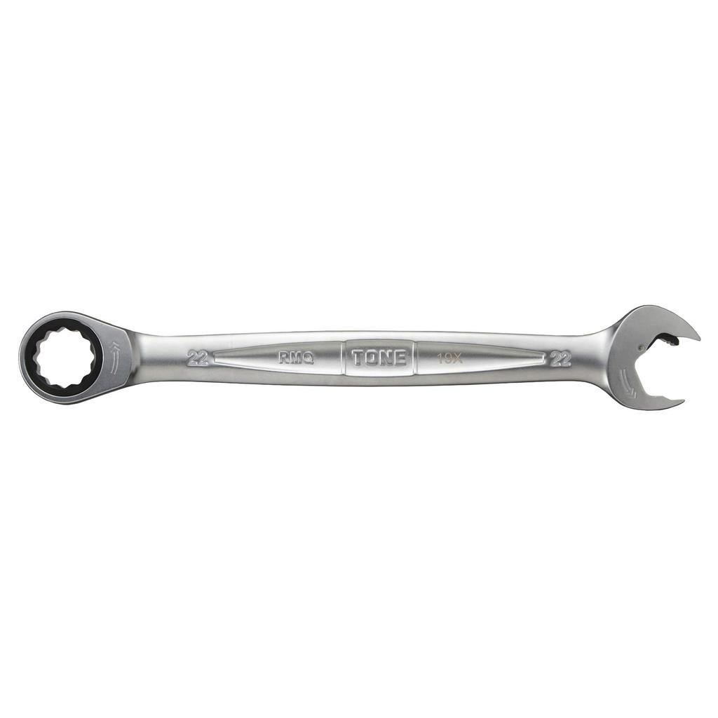 TONE Quick Ratchet Wrench RMQ-22, 22mm Width (Faces)