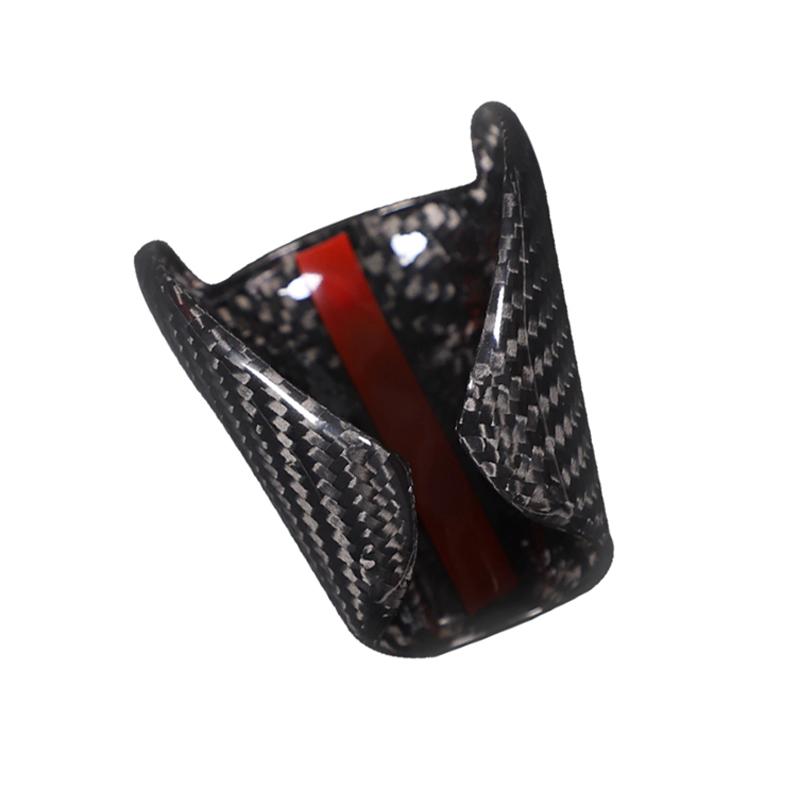 For Nissan GTR R35 2008-2016 Real Carbon Fiber Car Gear Shifter Head Cover Shift Handle Decorate Car Interior Accessories