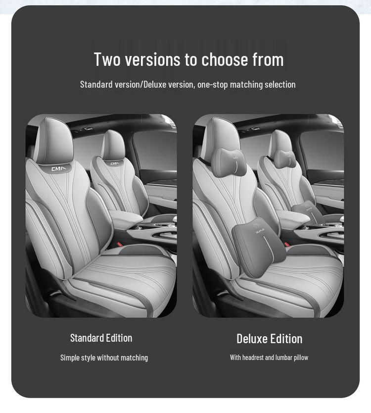 Husă de scaun auto din piele integrală pentru toate sezoanele pentru Xingyue L, model cu cinci locuri
