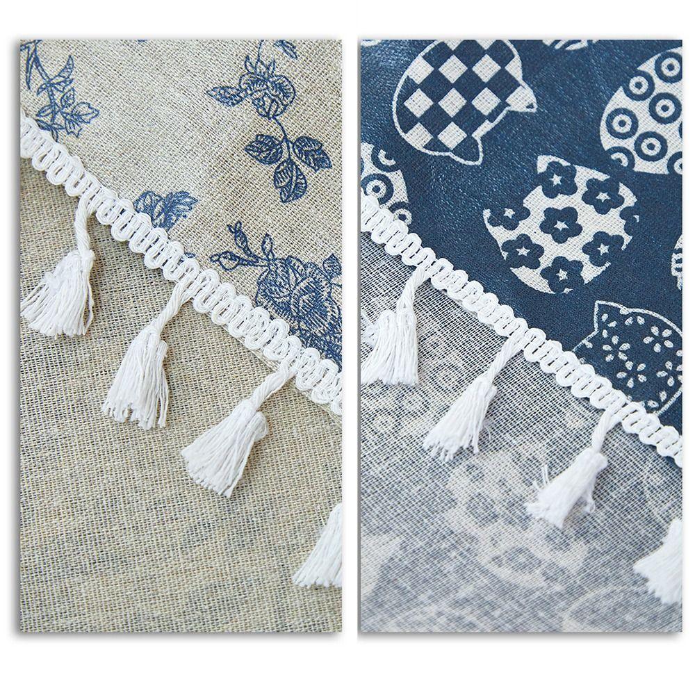 Rectangular Waterproof Coated Tablecloth Reusable Table Mat Table Protection Coat Tea Table