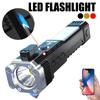 3pcs Multifunctional Safety Hammer Auto Repair Work Light Charging Treasure Emergency Broken Window Escape Outdoor Bright Flashlight