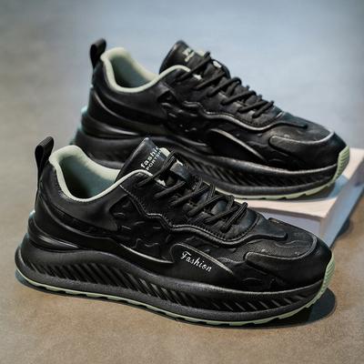Men's New Summer Men's Shoes Platform Heightening Dad Shoes Non-slip and Wear-resistant Sports Board Shoes Fashion Casual Shoes