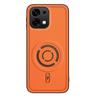OPPO A6Pro Int'l Woven Texture Magnetic Ring Anti-Drop Case with Lens Protection