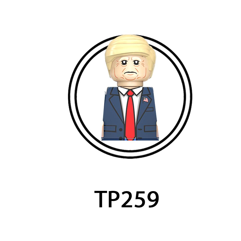 

TP259-261 KF191 KF550 Знаменитые люди Конструктор Кирпичики Фигурки Лидер Персонаж Детские игрушки