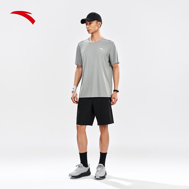 Anta Men s Quick-Dry Sports T-Shirt & Shorts Set 175/L