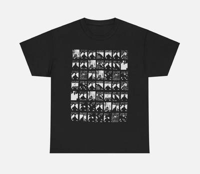 Death Grips Death Grid Tee Albumturné T-skjorte i full størrelse