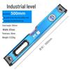 Mini Magnetic Aluminum Bubble Level - High Precision, Solid Anti-Drop Design for Household Use