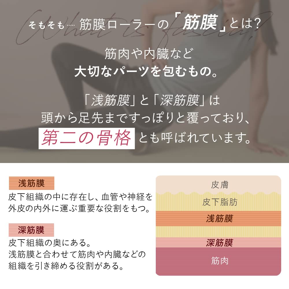 Vermis Faszienrolle 3-teiliges Set Faszienrolle Oberflächenmuskelrolle Tiefenmuskelrolle Magnetrolle Myofasziale Entspannung Kinmaku-Rolle Rückenmassage