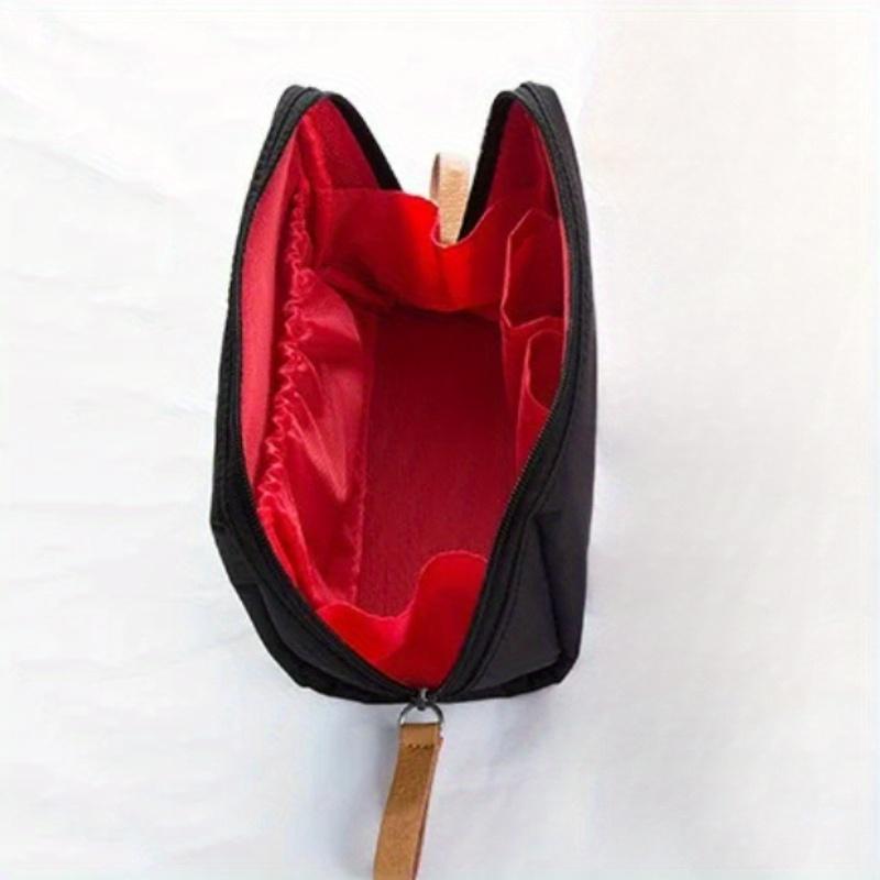 

Женская косметичка однотонная минималистичного стиля, косметичка, несессер, водонепроницаемая сумка-органайзер для макияжа 1pc