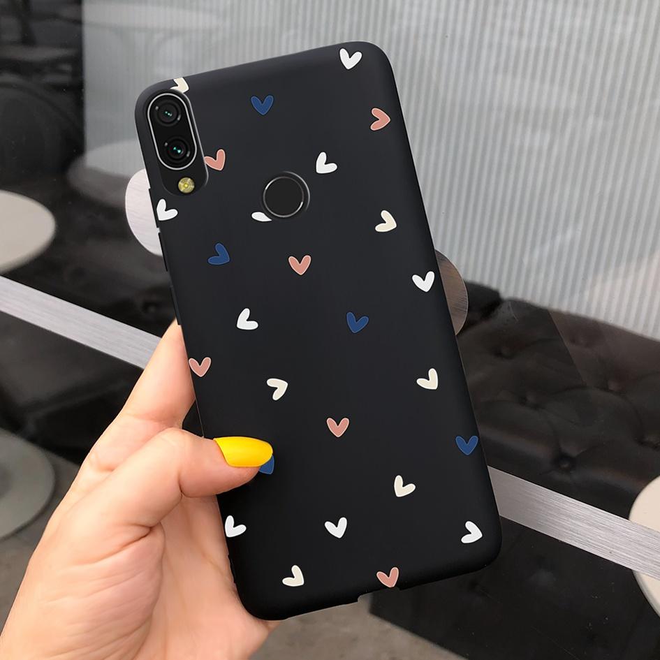 Soft Case For Xiaomi Redmi Note 7 Cover Funda For Redmi 7 7A Fashion Silicone Sunflower Phone Case on Redmi Note7 Pro Back Cover
