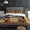 Ethnic Style African Women Black Women 3pcs Bedding Set For Double Bed Home Textile Duvet Cover Quilt Cover Pillowcase