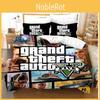 Game Grand Theft Auto Bedding Set Cartoon Duvet Covers Pillowcase Bedclothes