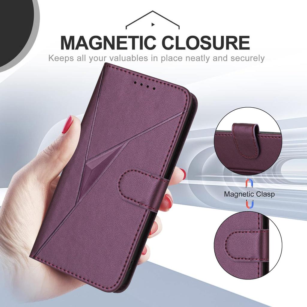 Leather Flip Wallet Phone Case for Xiaomi Poco X7 Pro X6 X5 X3 Pro X6 Neo X3 NFC Book Card Slots Holder Back Cover Fundas