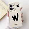 For Xiaomi Poco C85 4G Lucky Initial Letter Phone Case For Poco C85 C 85 4G Soft Silicone Shockproof Cases Bumpers