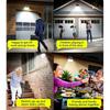 Solar Light Human Body Induction Landscape Garden Lights Fence Outdoor Garden Led Flood Light Street Lights