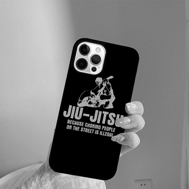 BJJ Brazilian Jiu Jitsu Phone Case For iPhone 17 Air 13 12 14 15 16 Cover For Apple Pro Max Plus Coque