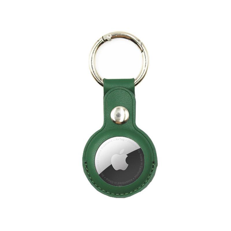Leather Protective Case for Apple AirTag Bluetooth Tracker - Compatible Across Europe and the United States