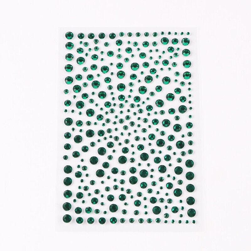 Eye Body Face Gems Self Adhesive Rhinestone Sticker Face Jewels Press On Tattoo.