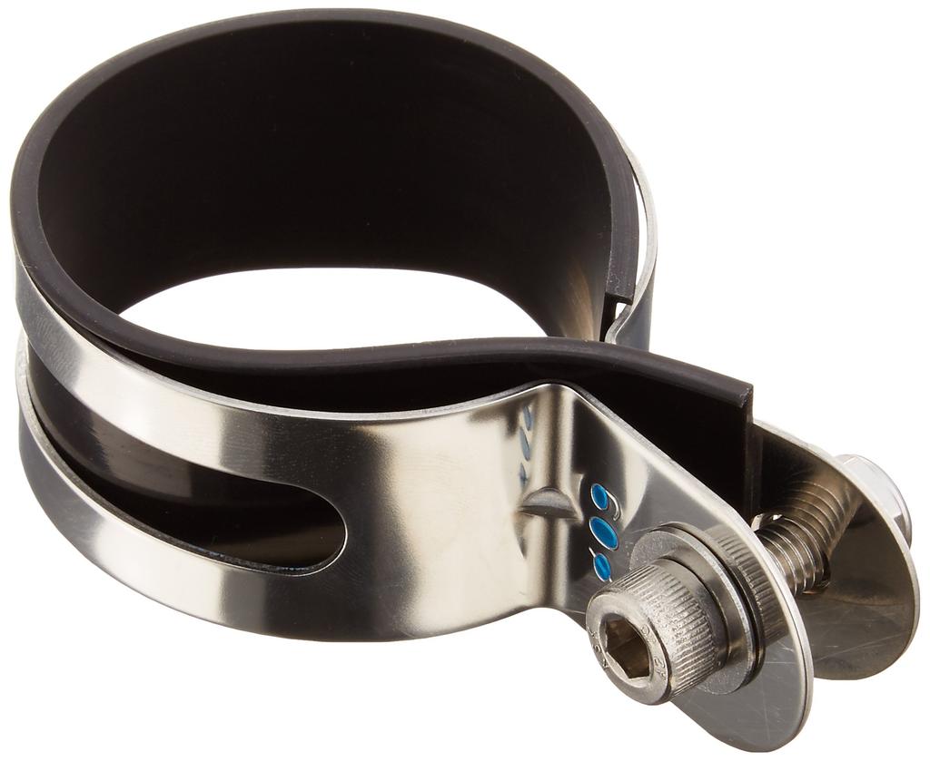 Kijima 209-267 Motorcycle Parts Muffler Band 2.4 inches (60 mm) Bunker Type General Purpose Stainless Steel