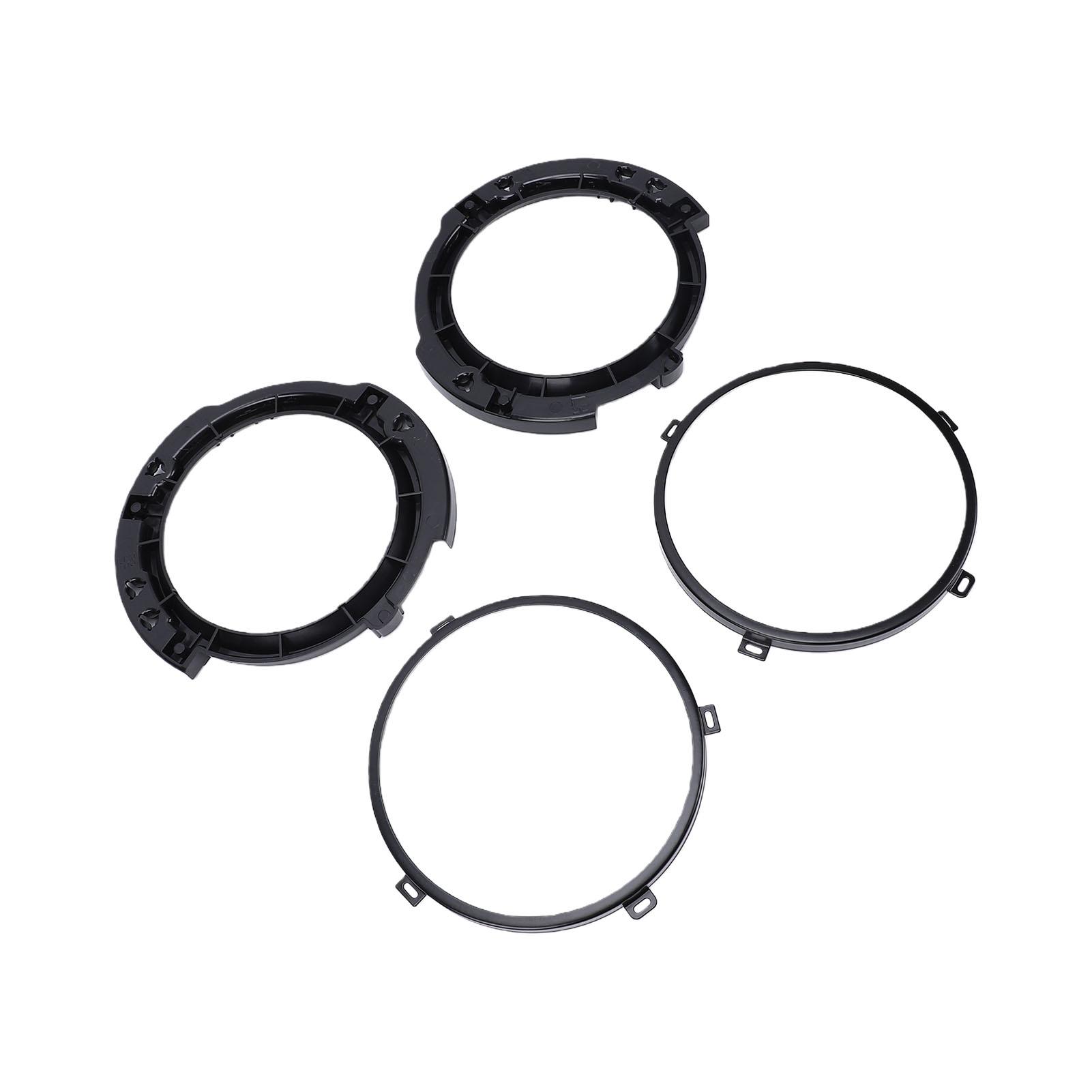

Headlight Mount Bracket Replacement for Wrangler JK 2007 2017 7 Inch Round Headlight Mounting Bracket Retaining Ring Set