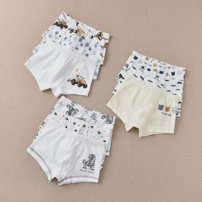 Dětské spandexové boxerky – Elastické, savé, prodyšné chlapecké spodní prádlo