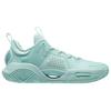 Li Ning All City 9 V1.5 Basketball Shoes Men's Low Top Water Wave Green ABAR077-11