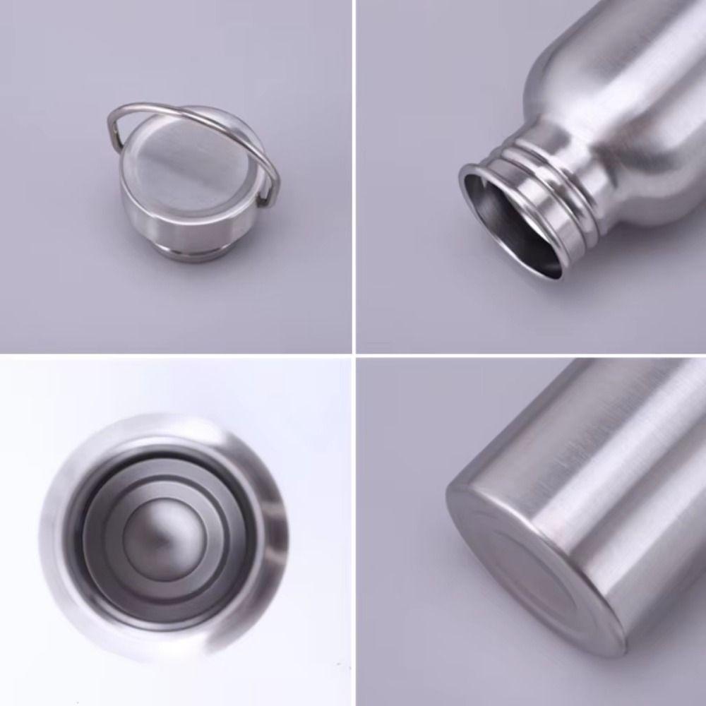 Multi-type Cap Water Bottle with Handle Large Capacity Outdoor Travel Cup  Hiking