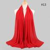 Lain Pearl Bubble Chiffon Diamond Rhinestone Shawl Scarf High Quality Shimmer Beads Headband Wrap Foulard Muslim Hijab Sjaal