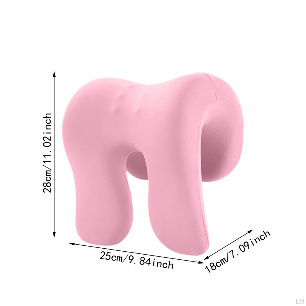 Desk Pillow, Face Soft, Multifunctional, Ergonomic, Zippered, Neck Support