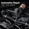NBR Fuel Hose with Clamps Oil Resistant 4mm 5mm 6mm 8mm 10mm 12mm Diesel Pipe for Vehicle Plumbing Repair and Maintenance