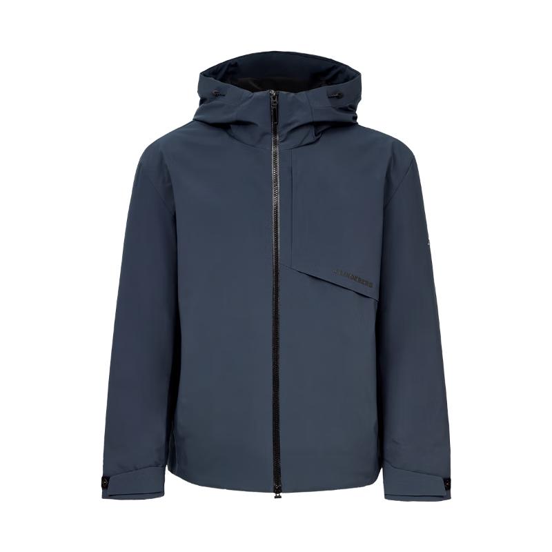 J.Lindeberg Men's Hooded Waterproof Padded Jacket 525309003