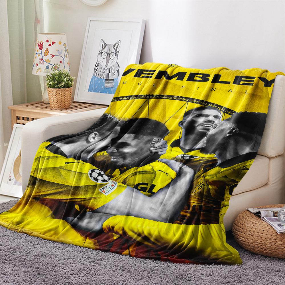BVB Print FlAannel Blanket, High Quality Comfortable for All Seasons, Home Decor, Warmth and Comfort
