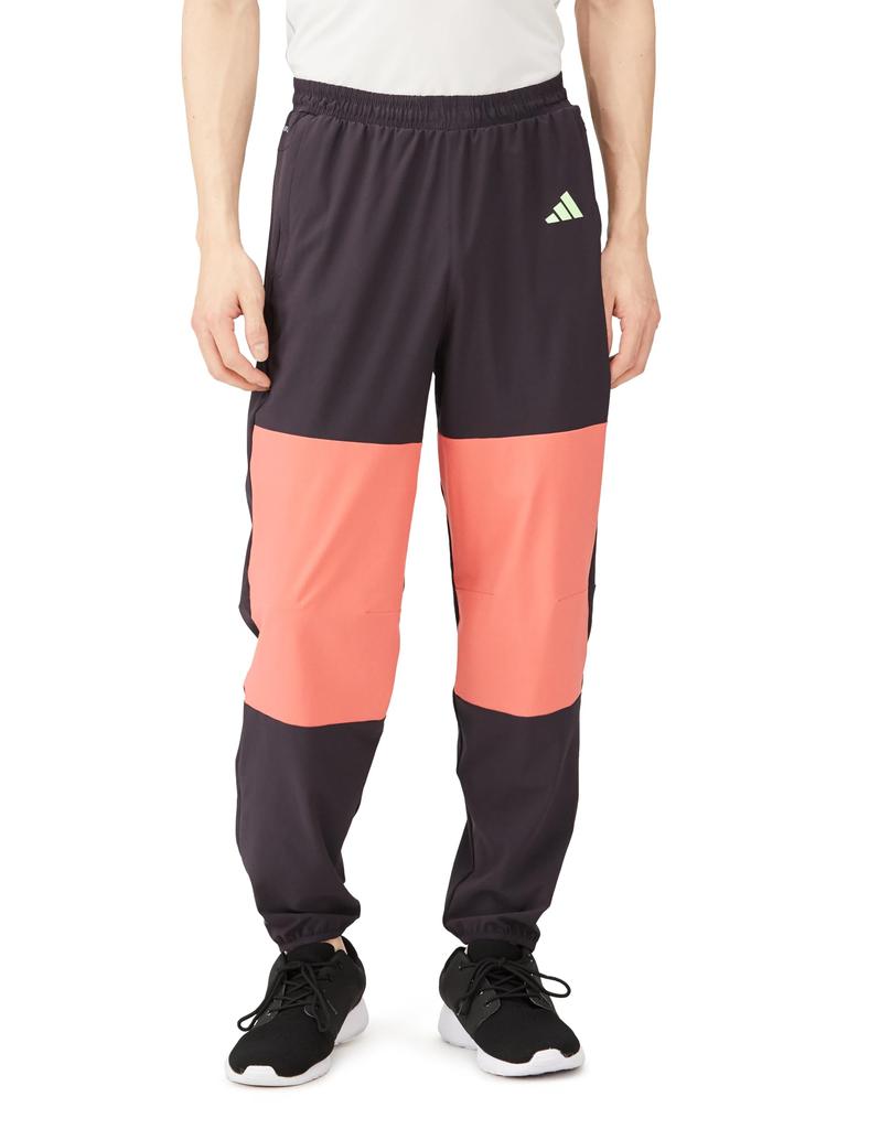 Adidas EKIDEN WND Men's Running Pants, KLX69, Aurora Black (IU0689), Size M
