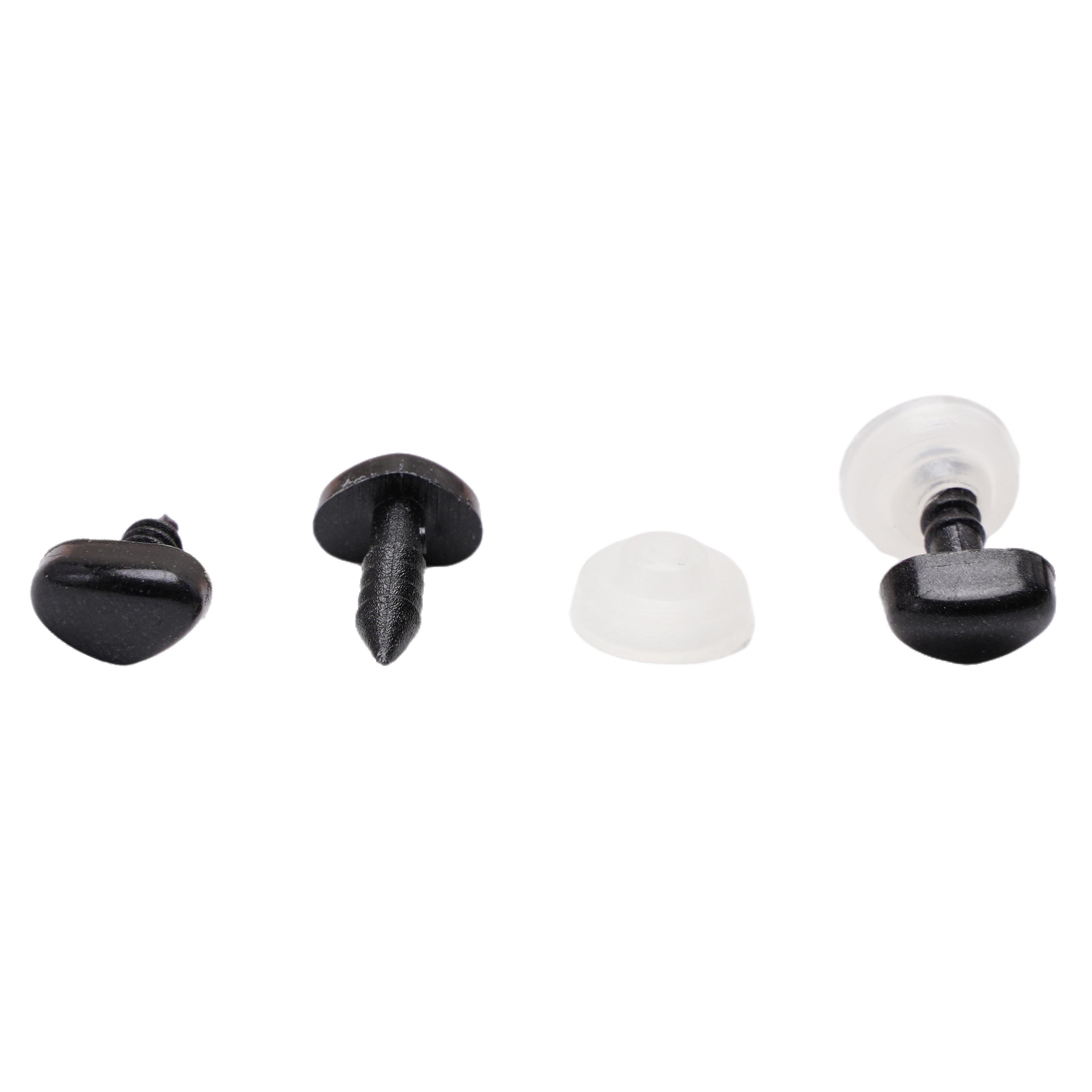 

20-50 шт./пакет Акриловые треугольные ниточные аксессуары для носа куклы-мишки, куклы-кролика, куклы-питомца для DIY 7x9mm 50set