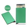 Minimalist Metal Pop Up Card Holder Wallet - Thin Slim Men's Luxury Small Purse and Card Protector Case