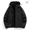 6XL Unisex 3-in-1 Ski Jacket Set: Thickened, Detachable for Autumn/Winter