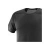 SALOMON Solid Color Crew Neck Pullover Short Sleeve T-Shirt Men Tops Black C21169