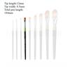 Nylon Hair Oil Painting Brushes Art Painting Tools Students Outdoor Sketching Watercolor/ Acrylic Paint Brushes Art Supplies