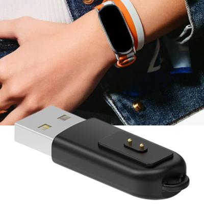 Magnetic Charging Adapter for Xiaomi Mi Band 9/8/8 Pro 90 Degree USB Charging Connector Watch Charging Adapter Portable