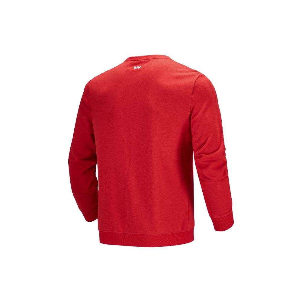 Under Armour Training Sports Knit Crew Neck Pullover Sweatshirt Men Tops Red 21600301-600