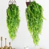 90Cm Persian Fern Leaves Vines Home Room Decor Hanging Artificial Plant Plastic Leaf Grass Wedding Party Wall Balcony Decoration