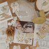 Shile Retro Fragment Notes Series Sticker Pack Ins Style Creative Handbook Decoration Material Pack Sticker