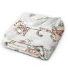 W-Winnies the P-Pooh Blankets Quality Warm Soft  Bedding Throws Winter Kids Adult Couch Chair Aesthetic Bedspread