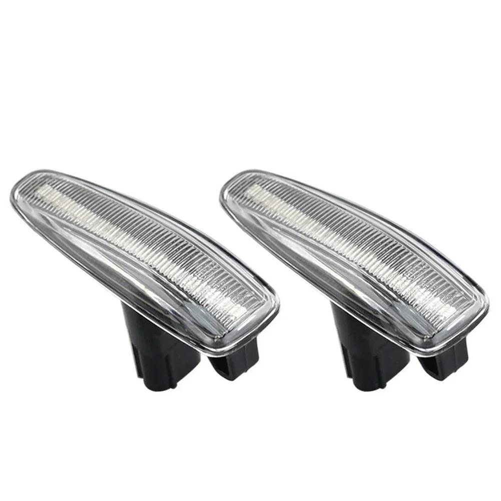2PCS Dynamic Blinker For Mitsubishi Lancer Evolution Evo X Outlander Sport RVR ASX Mirage LED Turn Signal Side Marker Lights