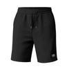 Men Casual Waffle Drawstring Elastic Waist Loose Beach Knee Length Shorts