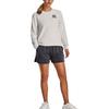 Under Armour Sudadera Pulóver de Cuello Redondo con Estampado de Letras para Mujer Gris 1379477-114