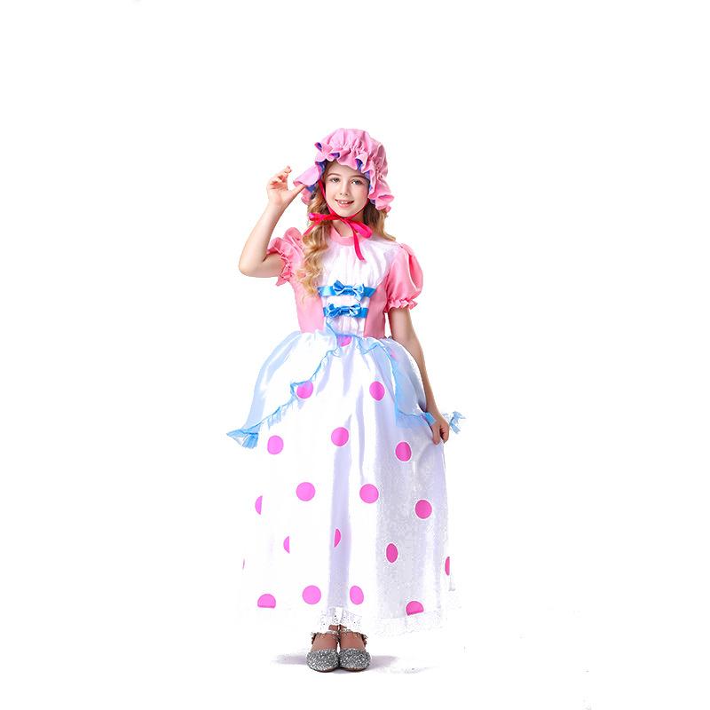 CosplayCOSPLAY Toy Story Shepherd Girl Costume Children's Costume 610,000 Halloween Costume