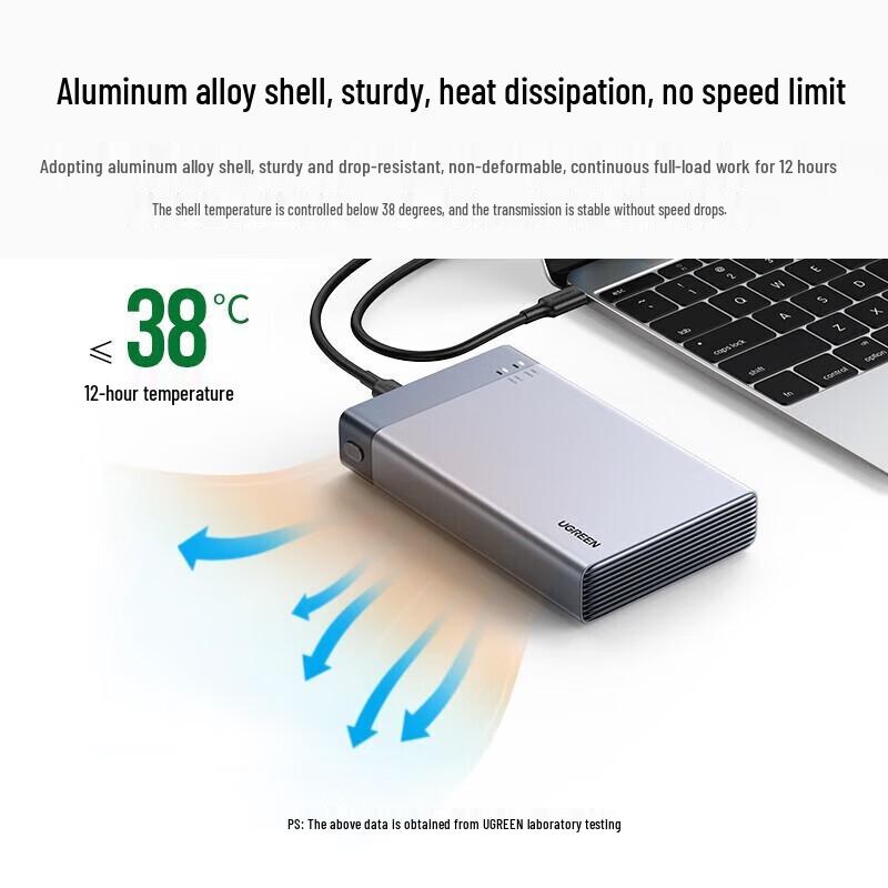 UGREEN Dual-Bay 2.5-inch SSD/HDD RAID Enclosure