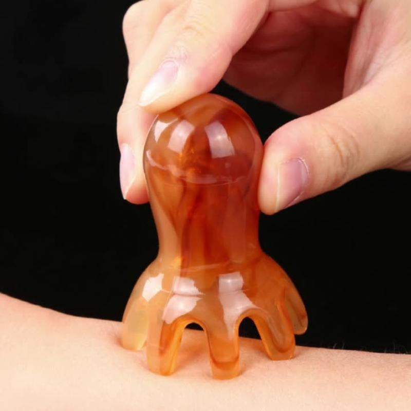 Octopus Massage Comb Head Meridian Scraping Scalp Massage Brush Acupuncture Gua Sha Massage Comb Fatigue Relief Massage