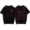 Moda Casual Estampada Manga Curta Charlotte De Witte Charlotte Top 100 Dj Esportes Camisetas Largas Oversized Streetwear Unissex Uso Diário Top Cool